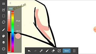 damn! monachina's fat ass speed paint with wild orgasm asmr moans!