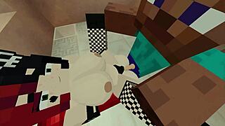 ellie and jenny mod bring fresh big tits hentai sex animations to minecraft