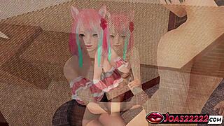 sexy kiana spots your big dick craving a no-hands sloppy blowjob, moans through intense gloryhole mouth fuck ending in cumshot pov