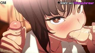 kobeni's deepthroat bondage makes me ache