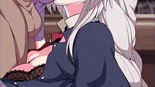 blonde stunner blows loads and creampies missionary in buckethead ero hentai compilation