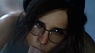 beauty milf glasses deepthroats monster cock wet pussy doggystyle game 👓🍆💦