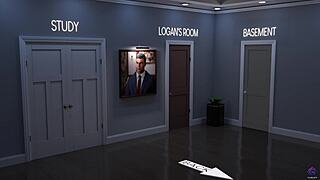 Midnight Paradise Unfolds: Horny Stepson's Long-Awaited Homecoming Surprise