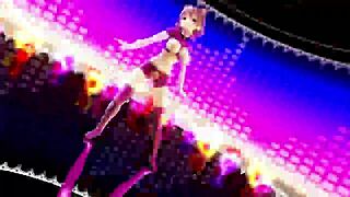 i'm totally into short hair girl's pink cat dance vibes