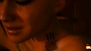 Judy Alvarez's Lesbian Passion Ignites Full Cyberpunk Ecstasy