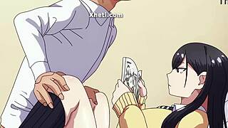 damn this anime hentai sexy girl fucks so hot