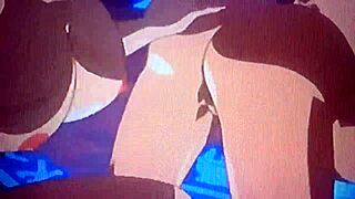 SEXY hentai shemales pound asses in wild group orgy