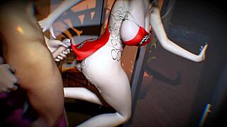 WOW SUMMONED TV SHOW CHICK RIDES MONSTER COCK UNCENSORED!