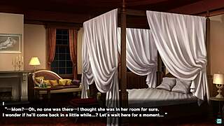 hikkikomori mariko tempts stepson in steamy hentai encounter