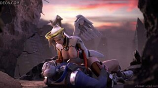 mercy handclap overwatch hmv revised edition slams her big ass cowgirl style