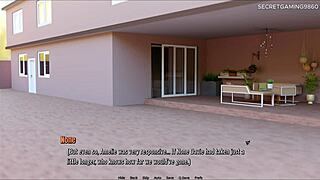 Big Ass Stepmom Beds Horny Stepson as Husband Waits Outside.