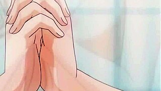 hentai yuri lesbians lick pussies