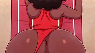 ebony yoga teacher milf big ass beach creampie monster cock public outdoor pounding