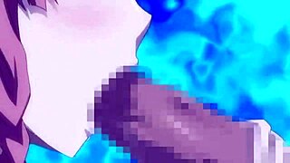 Kerozaiin HMV blasts anime big tits to wild orgasm peaks.