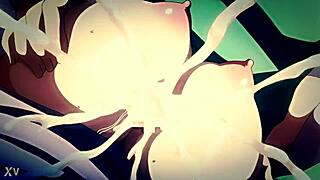 Kerozaiin HMV curves jiggle massive tits boldly!