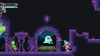 curvy asian oppai blowjob gangbang in cuphead pixel hentai game sexy outfit