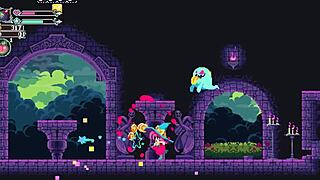 curvy asian oppai blowjob gangbang in cuphead pixel hentai game sexy outfit