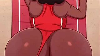 ebony yoga teacher milf big ass beach creampie monster cock public outdoor pounding