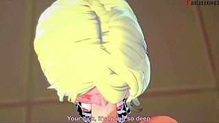 gwen stacy slips into bikini for steamy marvel blowjob by fantasyking3