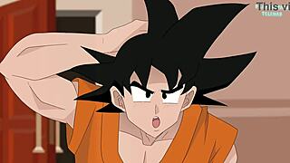 bulma naked on bed n desperate for dick... dragon ball hentai