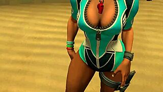 kinessa shakes sexy curves in seductive paladins dance