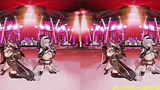 VR180 MMD Noemari's Hypnotic 3D Dance Hides Wild Secrets