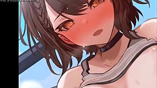 Baltimore from Azur Lane Takes Intense Creampie Pounding