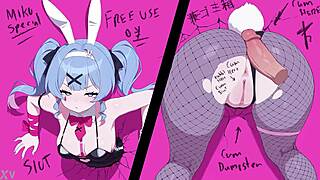 Hatsune Miku's Massive Ass Gets Pounded in Free Use Hentai Frenzy