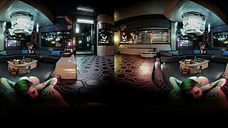 judy alvarez desperately aches to linger in v's sultry apartment