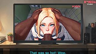 heart pounding watching stepsis porn turns into her sloppy blowjob creampie squirting big tits 3d hentai reality