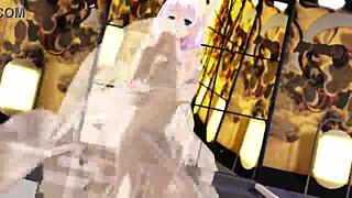 Short-Haired Hottie Strips Wildly!