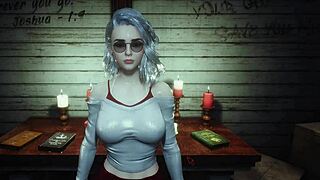 A priest corners young nun for sinning hard in 3d hentai game