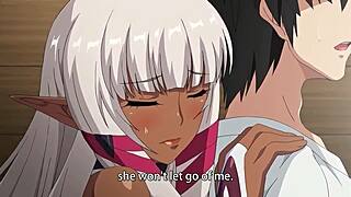 elf big ass tits blowjob hentai episode 1 unfolds teasingly