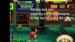 damn, streets of ryona hentai game where cute blonde gets railed hard by street thugs