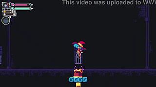 curvy asian oppai blowjob gangbang in cuphead pixel hentai game sexy outfit