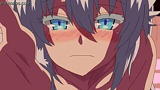 i can't get enough of those white hair anime girls with massive tits