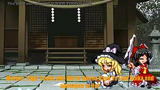 marisa and reimu go wild fucking in touhou parody 😈💦 fun overload!