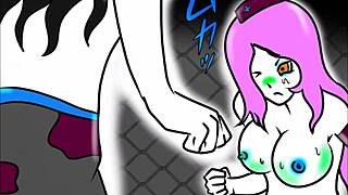 pandoracatfight anime comics feature intense catfight wrestling clashes