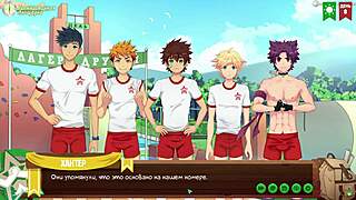 yo, game friends, ready for camp episode 8 team building with russian yaoi hentai voice acting?