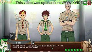 i can't believe game friends camp way 2 ep 41... meeting kieran hit different russian voiceover