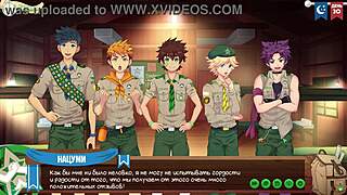 game buddies camp out for intense yaoi action episode 49