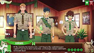 game friends camp ep 55 dives into scout vibes russian voiceover 😏🔥
