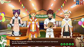 Game Friends Camp Episode 52 Leaves Them Alone in Tense Yaoi Hentai Game Moment