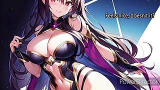 Hentai Succubus Commands Edging JOI in Fappergames Instruction Game