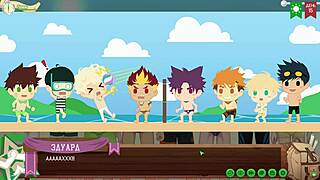 game friends play volleyball with taiga in camp path 2 part 9 russian voiceover