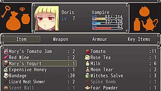 vampira prowls road dominating helpless men along her lewd path