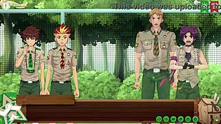 Yoichi needs subtle friend aid at camp way 2 episode 37 russian voiceover