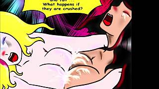 pandoracatfight anime comics feature intense catfight wrestling clashes