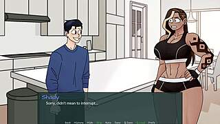 roommates get wild with intense assjob action in lockdown dom part 17