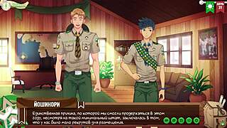 game friends camp ep 55 dives into scout vibes russian voiceover 😏🔥